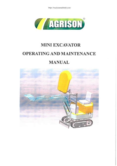 agrison mini excavator|agrison mini excavator manual pdf.